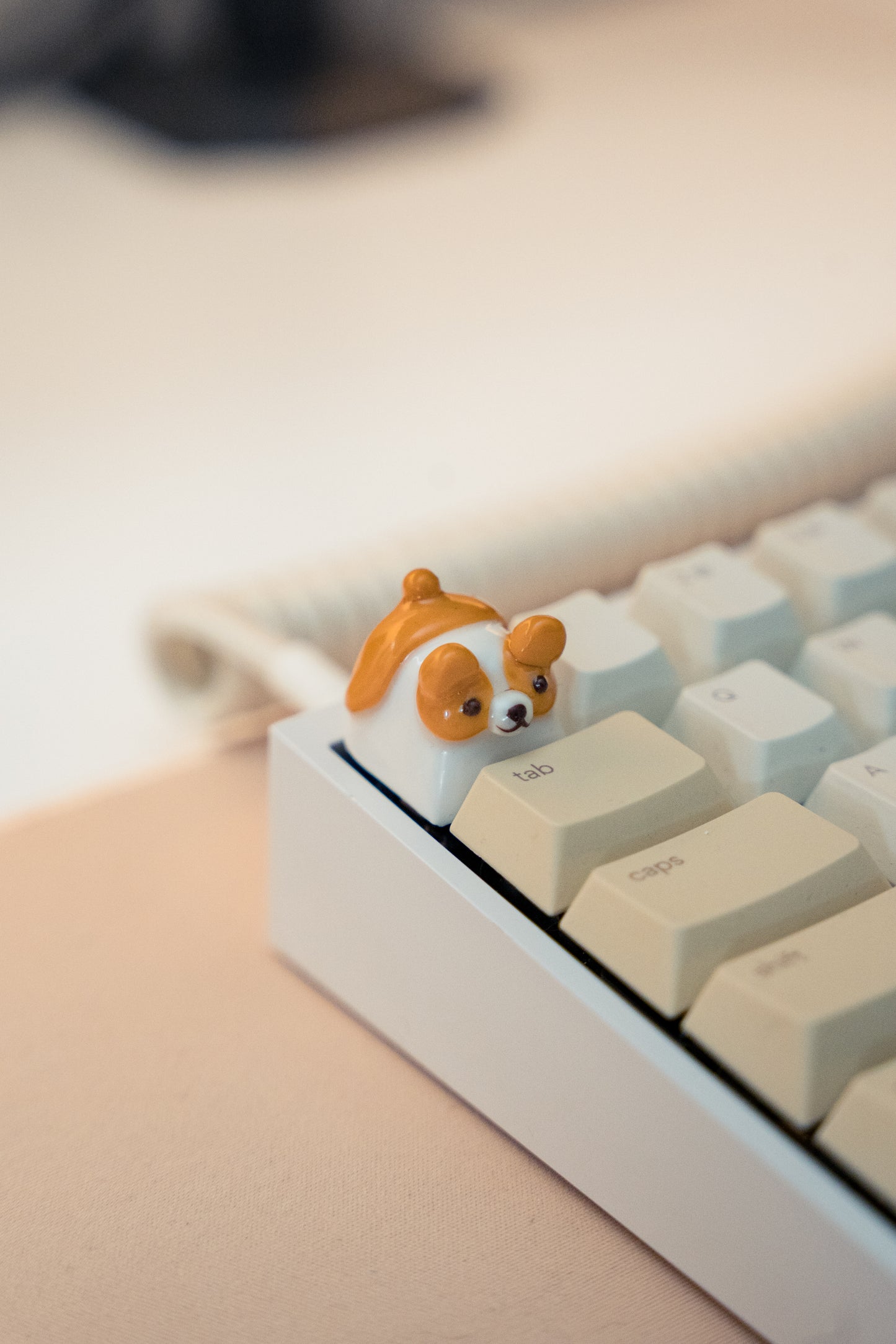 *PRE-ORDER* Heckin' Chonky Corgi Artisan Keycap