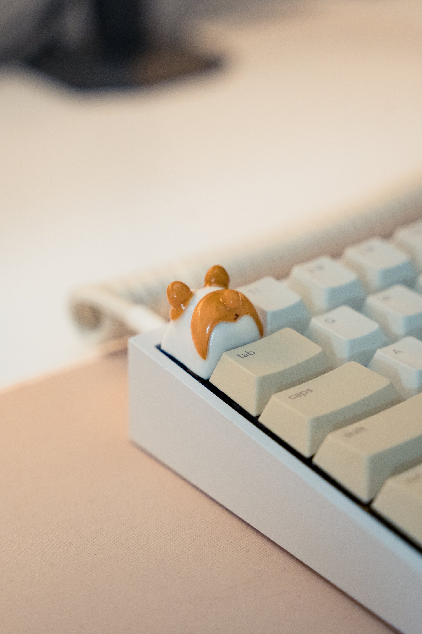 *PRE-ORDER* Heckin' Chonky Corgi Artisan Keycap