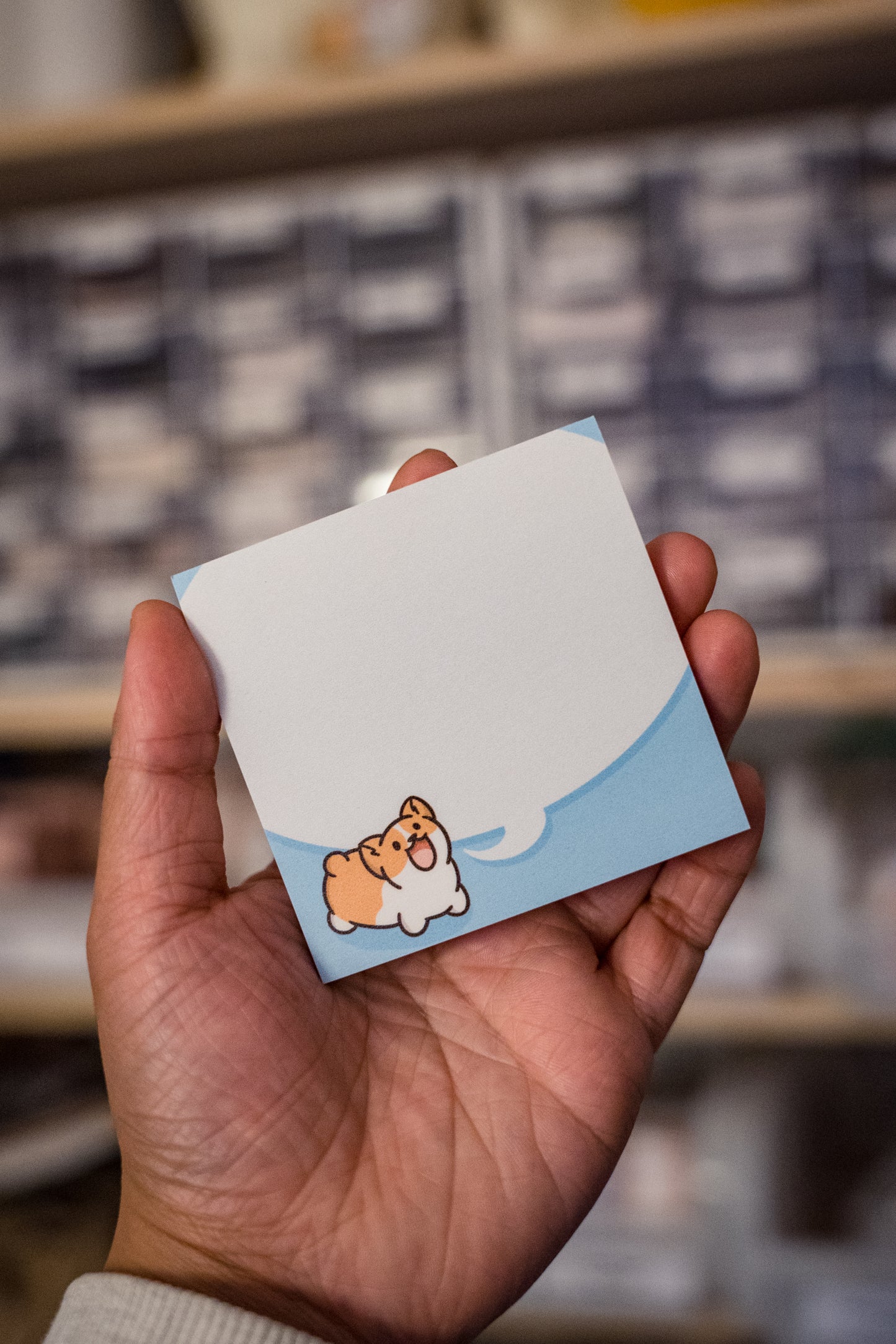 Yappy Chatty Corgi Sticky Notes