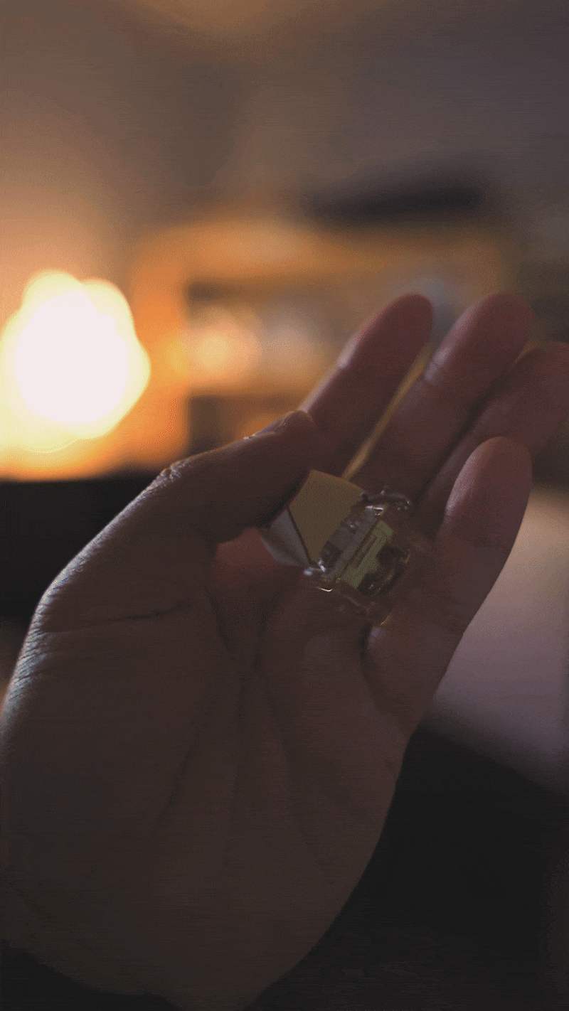 Corgi Keycap RGB Fidget Keychain