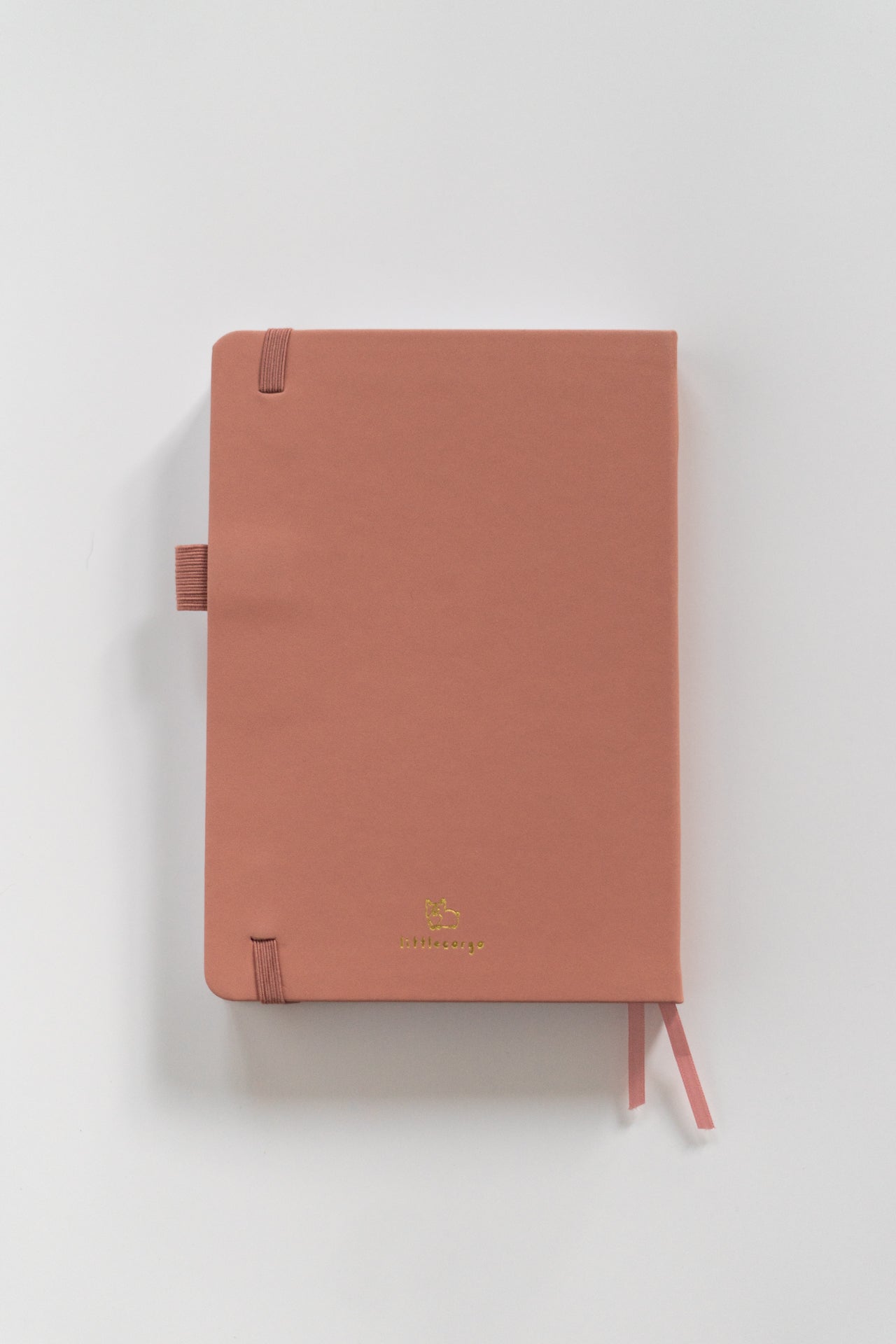 Dusty Pink Dotted A5 Corgi Bullet Journal Notebook with 180GSM Paper