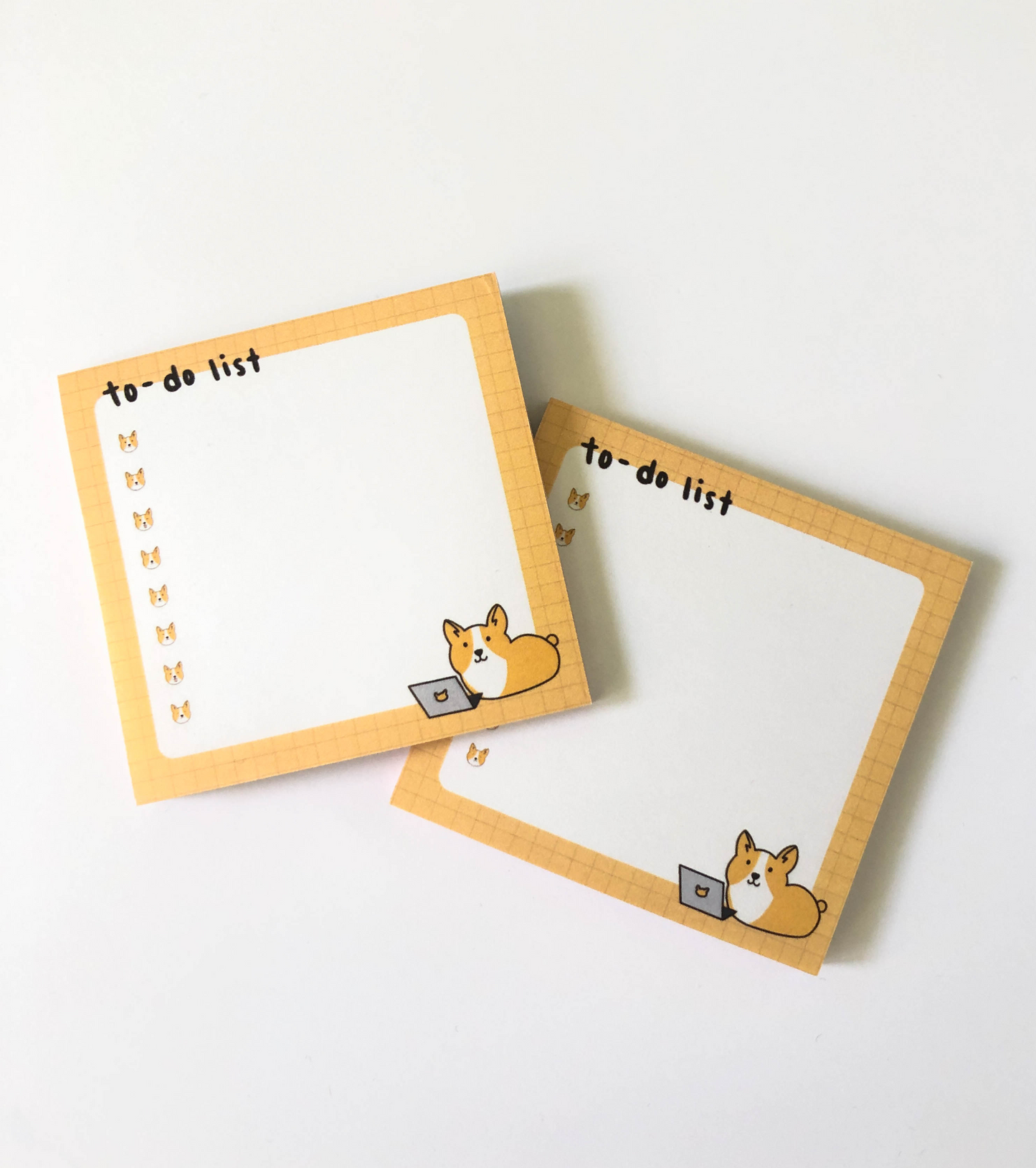 To Do List Corgi Bullets Sticky Notes