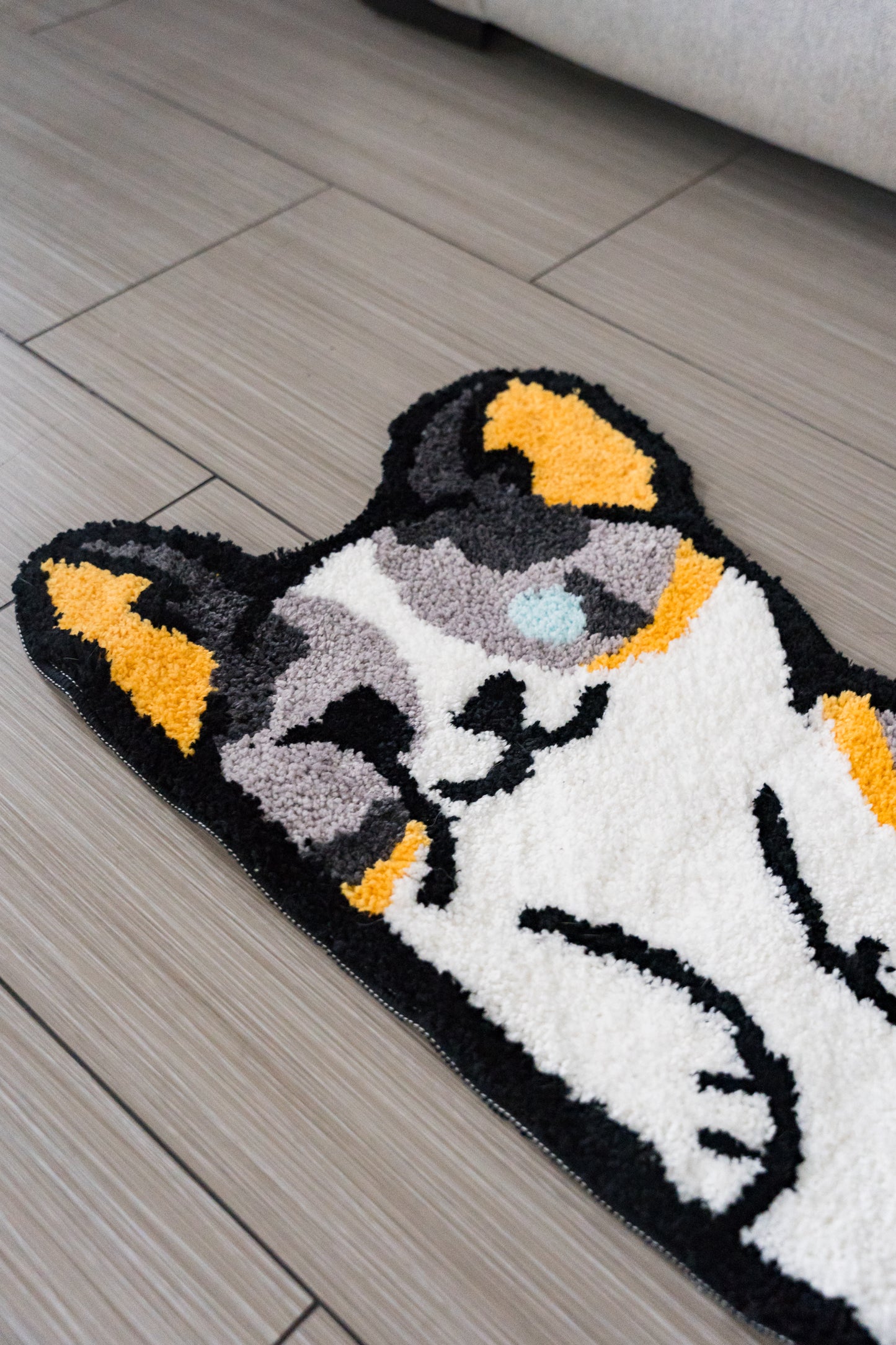 *PRE-ORDER* Moldy Merle Squishy Corgi Indoor Rug