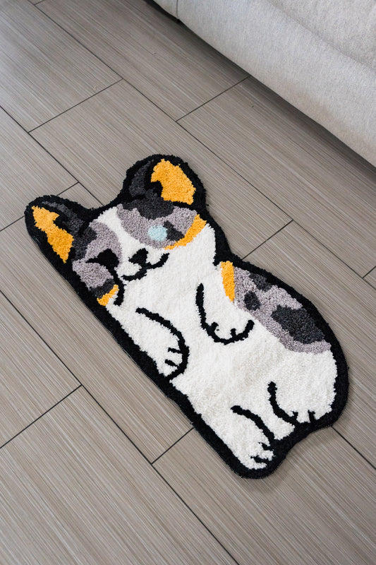 *PRE-ORDER* Moldy Merle Squishy Corgi Indoor Rug