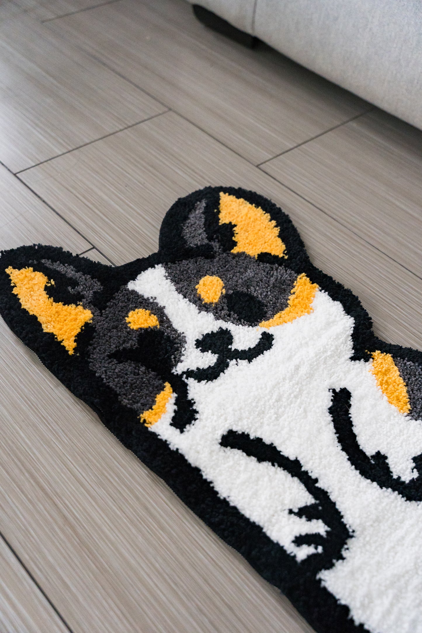 Squishy Corgi Indoor Rug