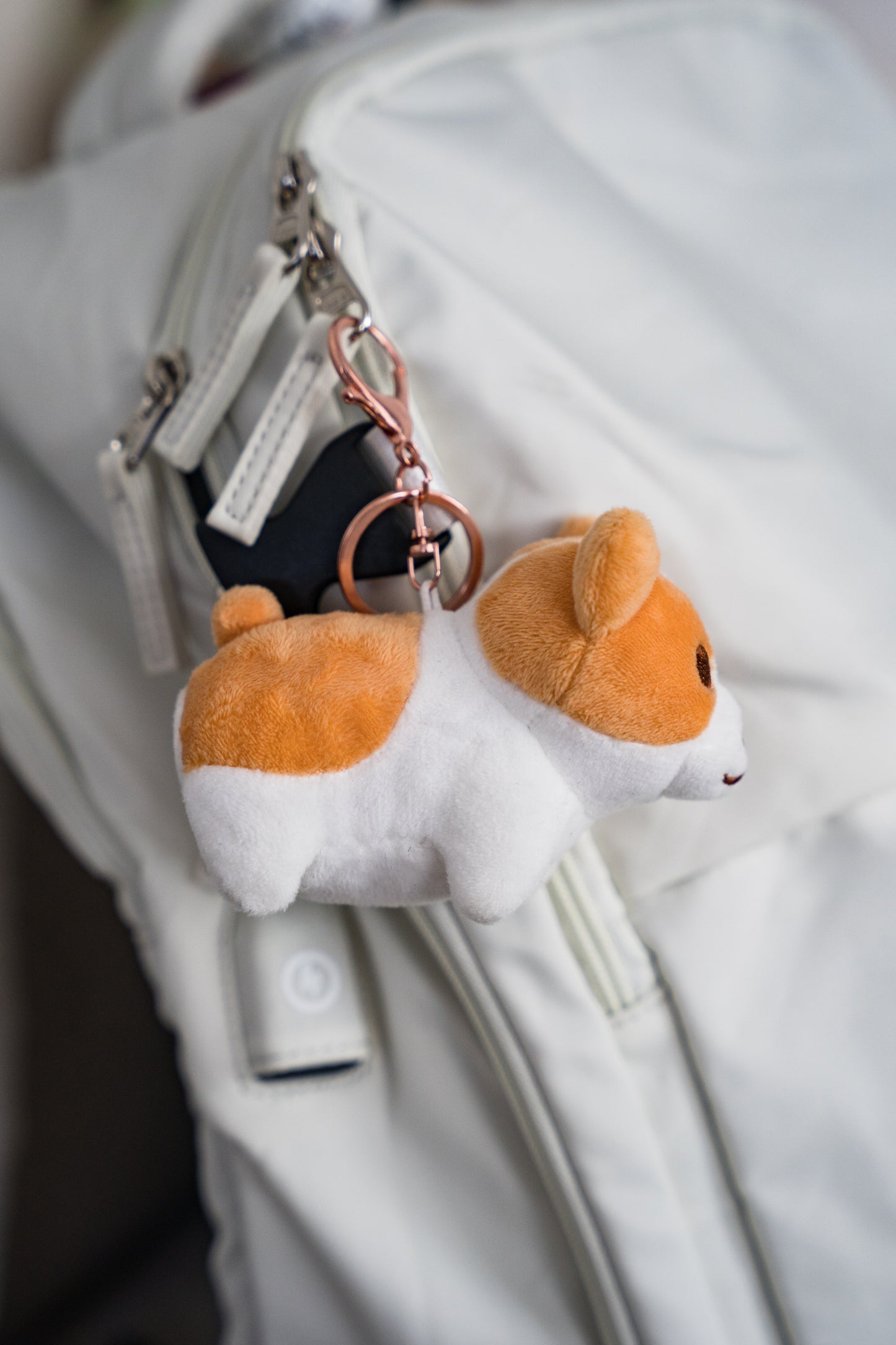 Little Corgo Plushie Keychain