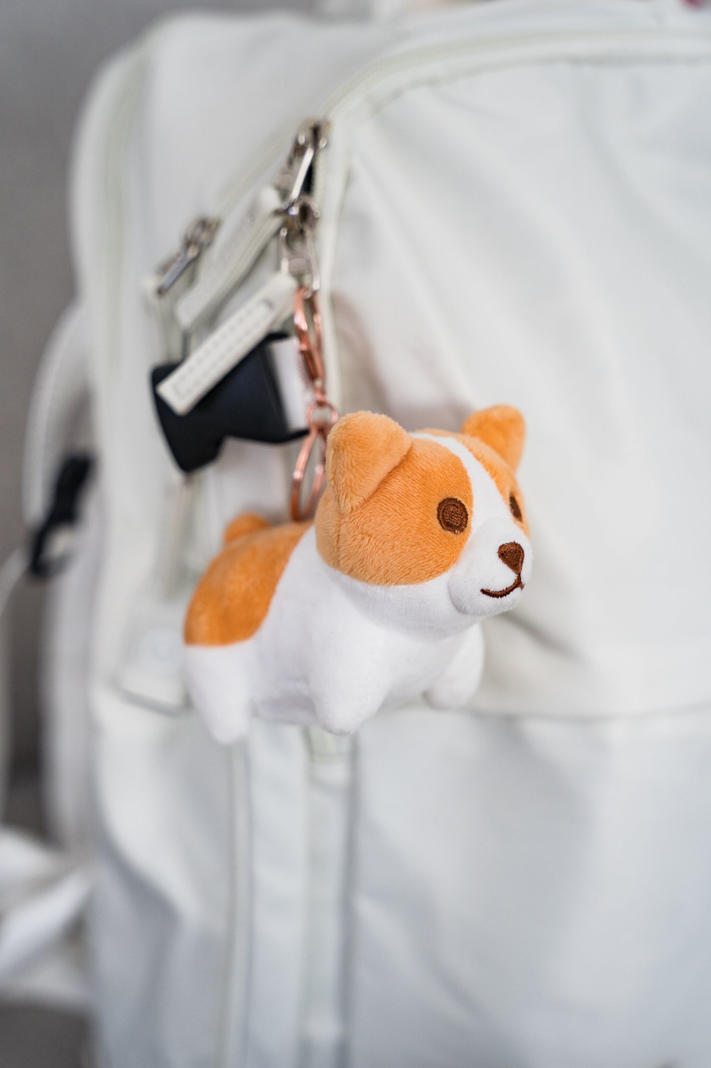 Little Corgo Plushie Keychain