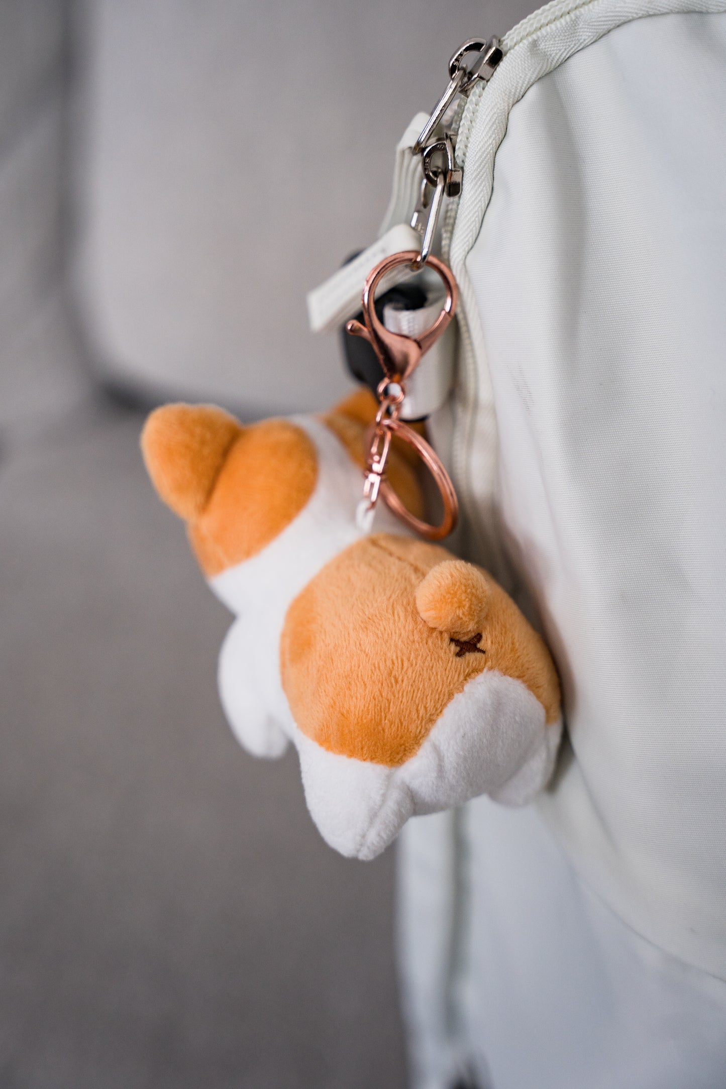 Little Corgo Plushie Keychain