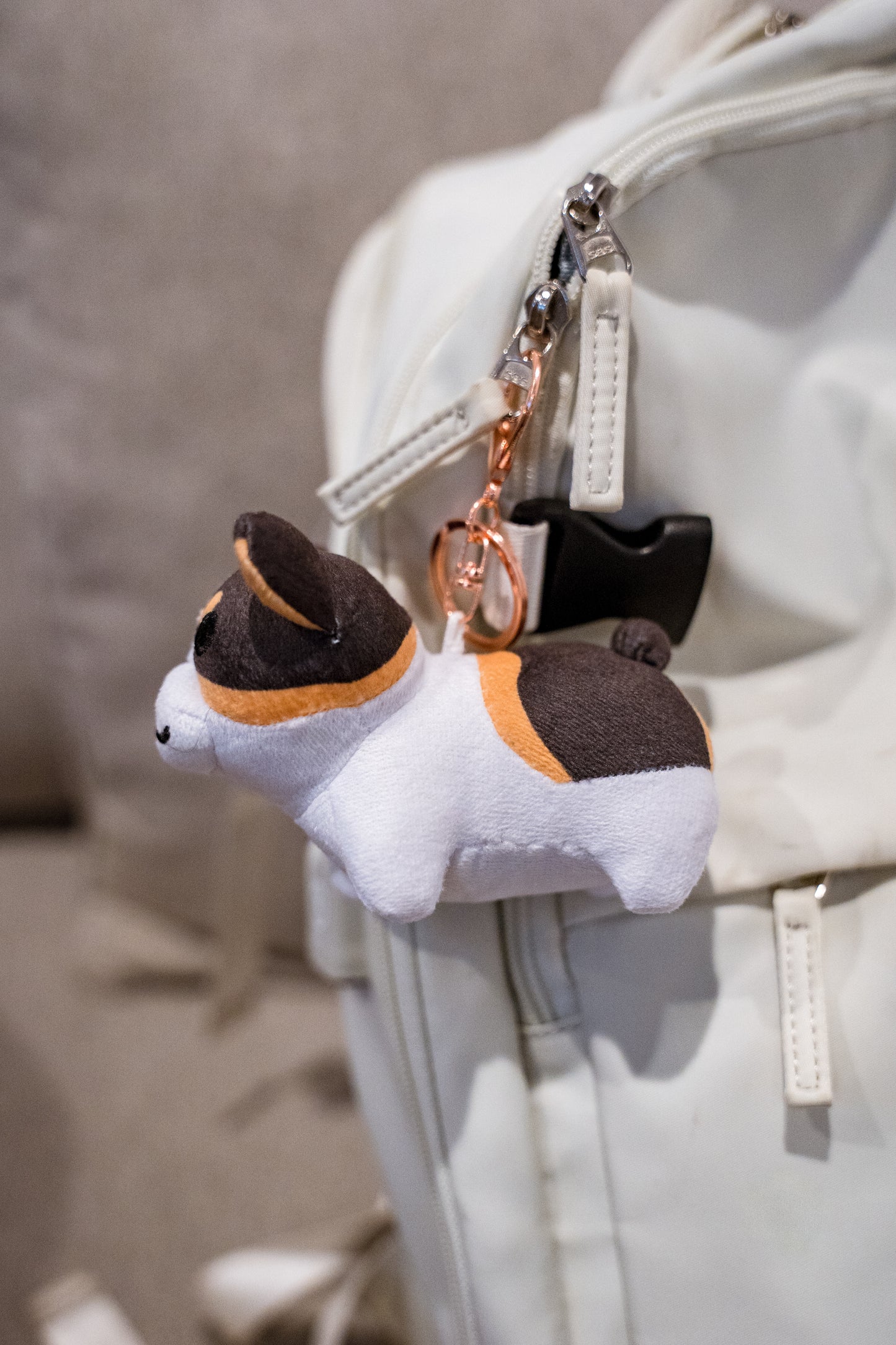 Little Corgo Plushie Keychain