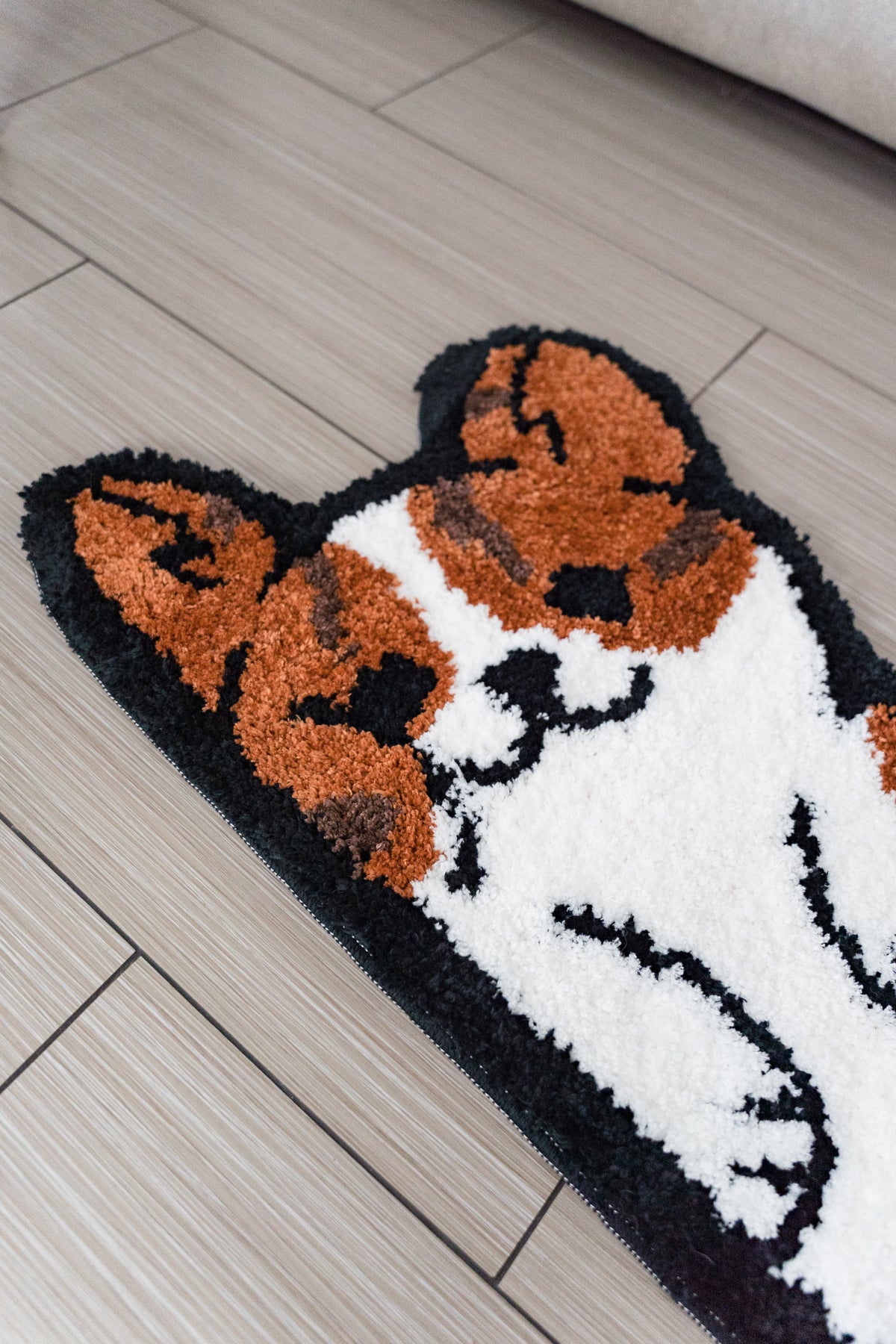 *PRE-ORDER* Brindle Squishy Corgi Indoor Rug