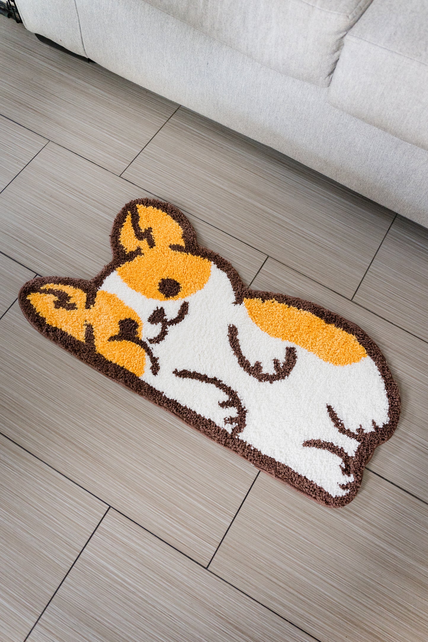 *PRE-ORDER* Squishy Corgi Indoor Rug