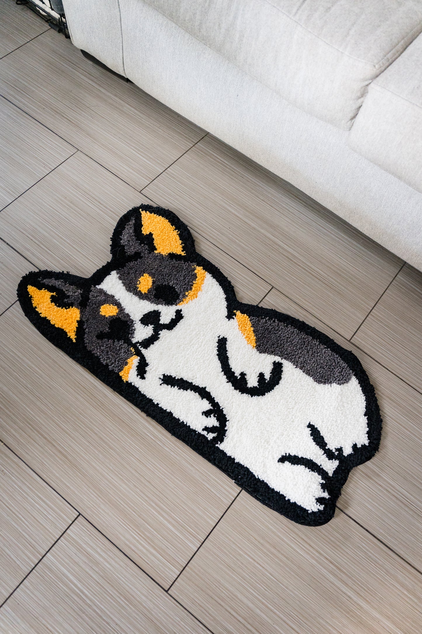 *PRE-ORDER* Squishy Corgi Indoor Rug