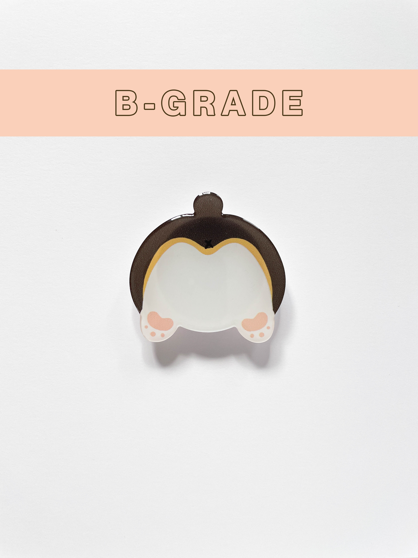 *B-GRADE* Burnt Corgi Butt Acrylic Phone Grip