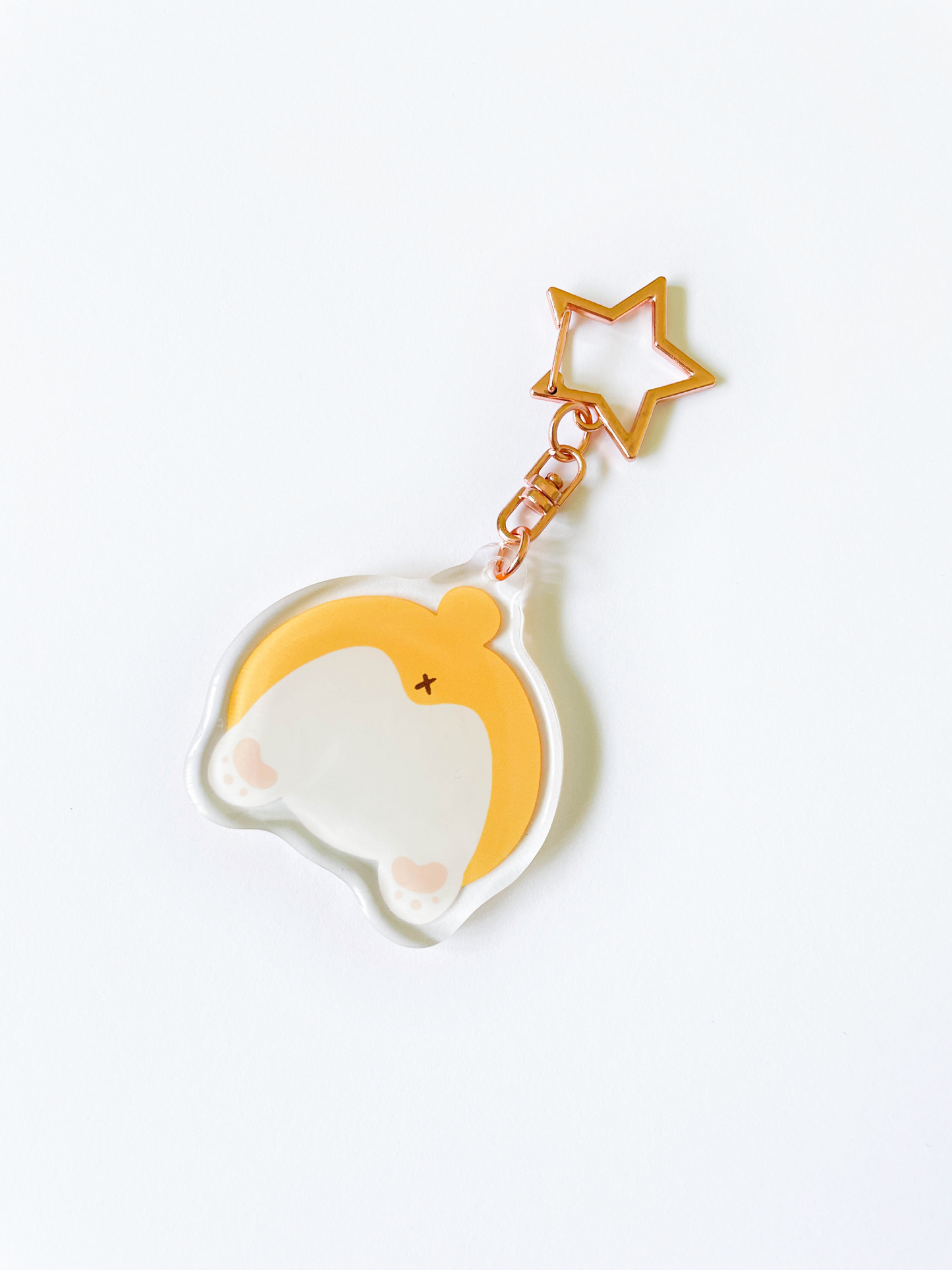 *B-GRADE* Acrylic Corgo Keychains