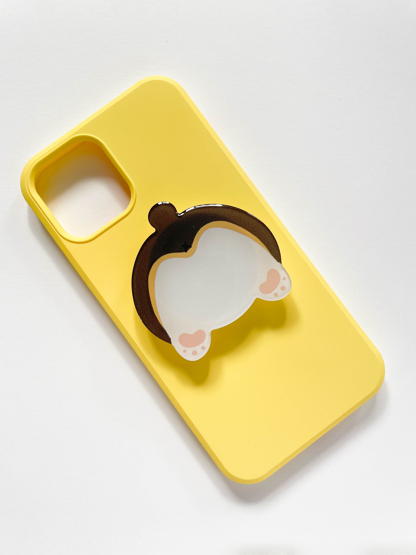 Burnt Corgi Butt Acrylic Phone Grip