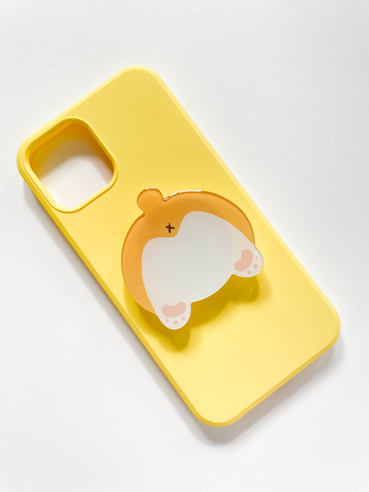 Toasted Corgi Butt Acrylic Phone Grip